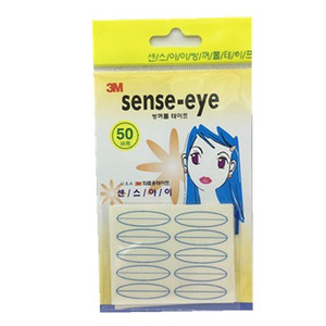 3M双眼皮贴韩国仙诗sense-eye美目贴50回隐形自然宽5包包邮正品