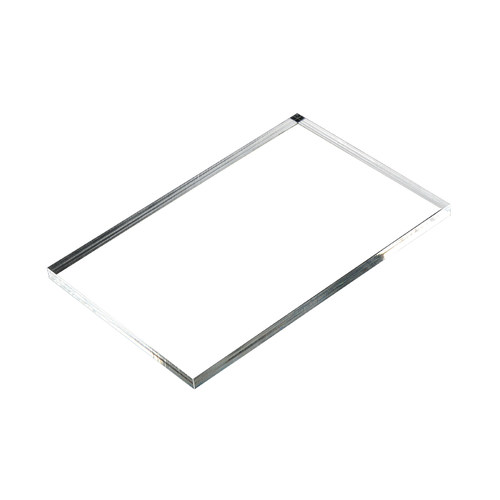 亚克力板100*100mm厚3mm有机玻璃板 加工来图订做 印刷 折弯 定型