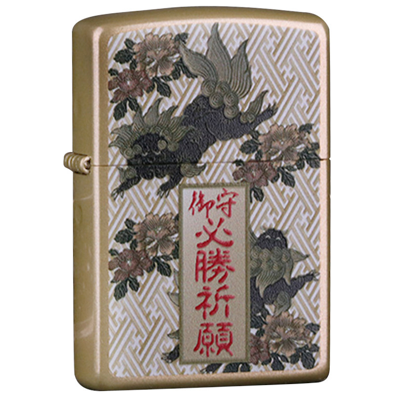 原装正品zippo黄铜煤油打火机