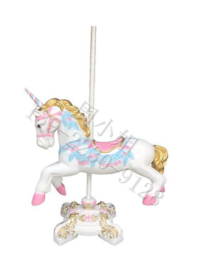 玻璃钢旋转木马雕塑婚纱摄影道具