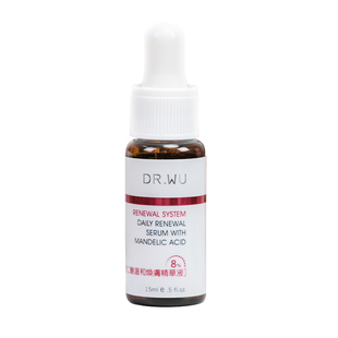 台湾本土版DR.WU达尔肤8%杏仁酸精华液drwu去痘痘粉刺痘印15ml
