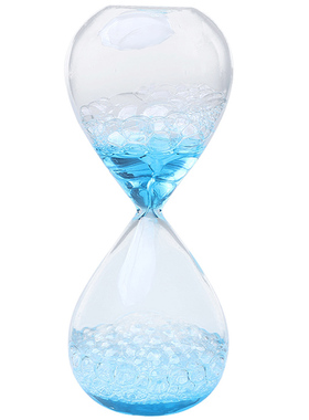 泡泡玻璃液体女生油滴梦幻风沙漏