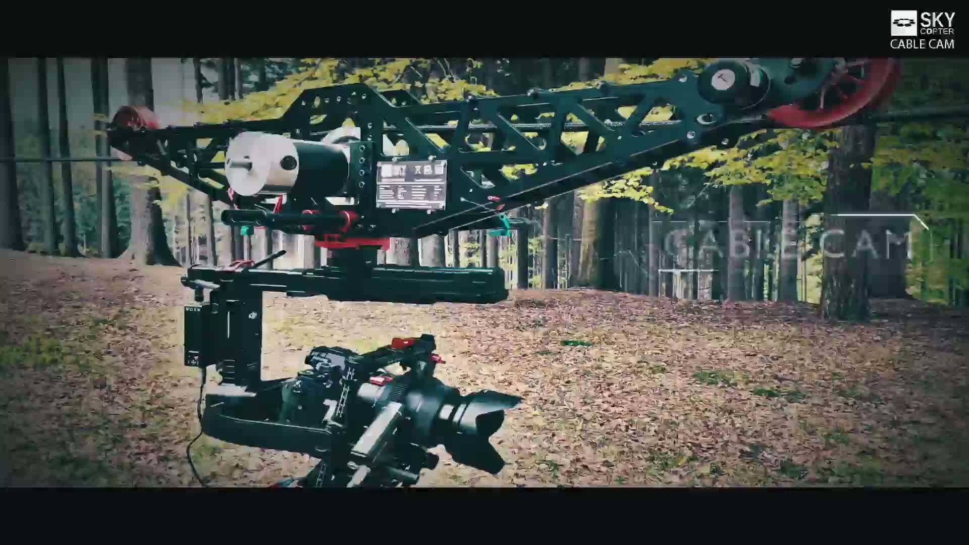 Factory Supply Film Shooting Equipment Wire Fly Cam System Eagle Eyes