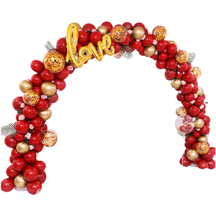 气球拱门支架店铺升学宴开业结婚礼儿童生日派对婚庆场景布置装饰