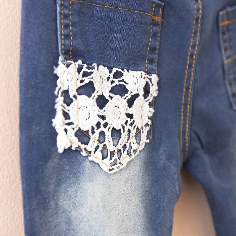 Pantalon fille en toile - Ref 2063993 Image 4