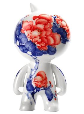 新中式风手绘复古卧室高档工艺品