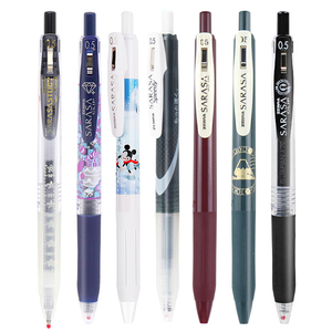 日本斑马JJ15中性笔套装sarasa学生考试刷题速干黑色水笔0.5mm课堂笔记签字笔JJ77日系书写文具ZEBRA舰店官网