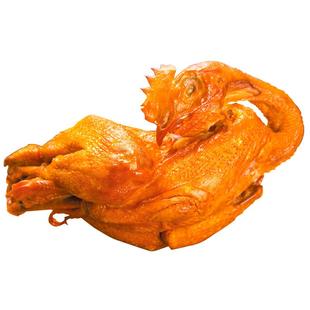 山东青岛巴子熏鸡烤烧鸡590-600克留鲜装熟食熏鸡小公鸡