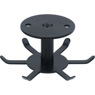 免打孔厨房旋转挂钩不锈钢橱柜锅铲架托壁挂式悬挂置物架收纳神器