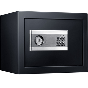 安锁保险柜家用小型床头保险箱30cm高办公防盗迷你全钢保管箱入墙