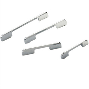 加长大拉手现代亮光拉手锌合金橱柜拉手衣柜门把手亮光银色拉手