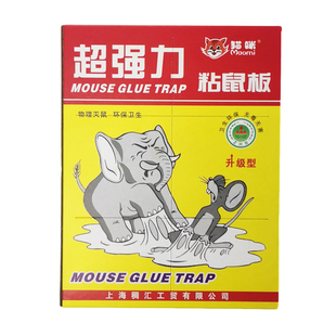 5张达豪强力粘鼠板大老鼠加大加厚捉鼠器正品家用超强神器老鼠板