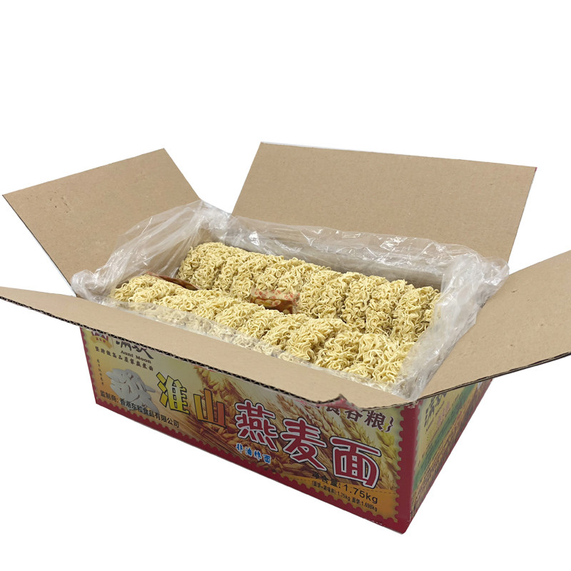 香港品牌 满姨淮山燕麦面早餐面云吞面家庭煮面荞麦面整箱非油炸