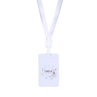 卡仕达超薄工作证卡套工牌部门职位牌挂脖员工上岗证厂牌胸卡套IC门禁卡工作牌证件卡套礼品卡套挂牌定做LOGO
