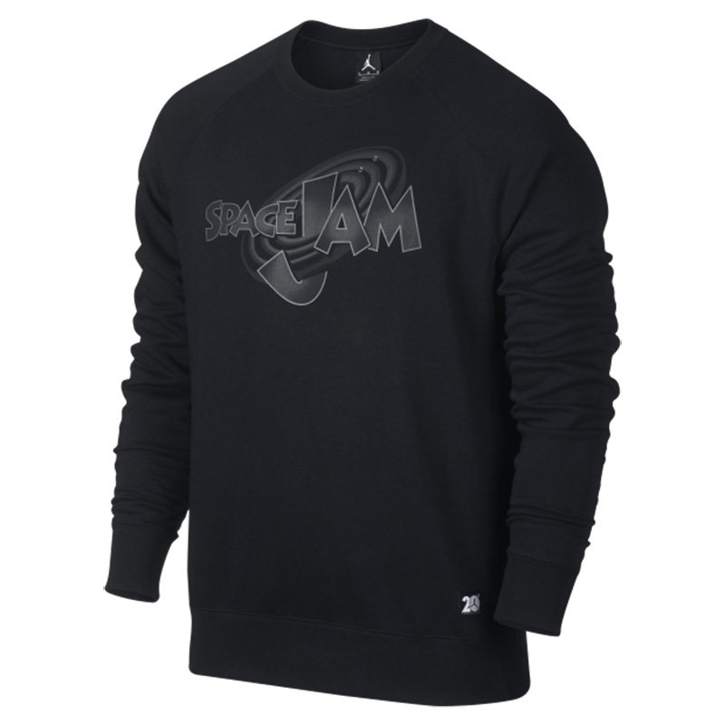 NIKE AIR JORDAN 11 SPACE JAM CREW 男子套头运动卫衣855791-010