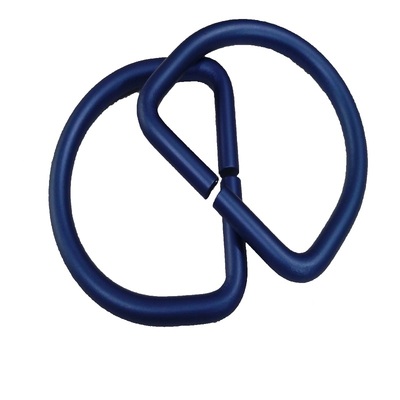 ScubaChoice彩色D形铝环2个1组宽5CM适用于一般潜水BC