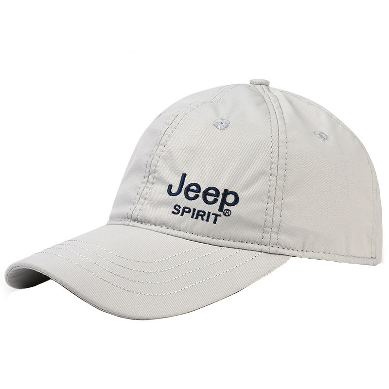 正品JEEP/吉普秋季速干棒球帽男女款透气鸭舌帽户外运动遮阳帽子