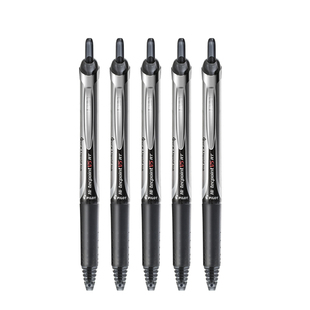 日本Pilot百乐V5RT开拓王中性笔红笔黑笔蓝笔按动学生考试专用针管水笔头可替换笔芯大容量进口刷题笔签字笔