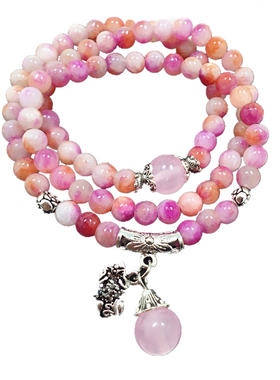 s489波斯玉貔貅手链义乌石榴石