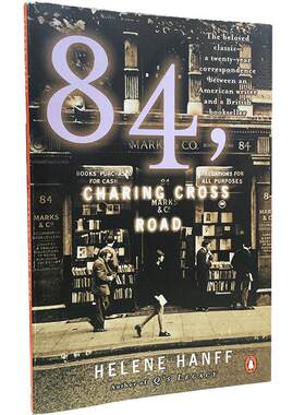 现货 查令十字街84号 北京遇上西雅图 英文原版 84 charing cross road 英文原版 十字路 电影原著小说 汤唯吴秀波 海莲 汉芙 书籍