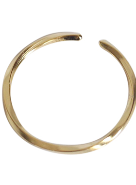 极简韩版纯银戒指S925INS简约