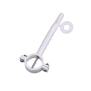 PPR/pe水管卡自来水管卡40/50双丝立卡 管材配件20/25/32固定墙卡