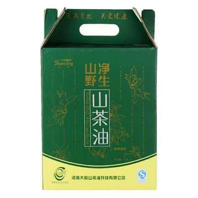 信阳大别山新县特产野生山净山茶油1800ml*2两桶食用调和油礼盒装