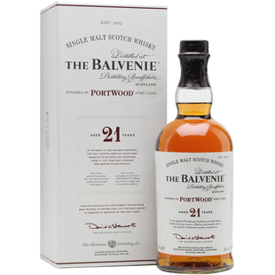 百富 Balvenie 21年 波特桶陈酿单一纯麦威士忌原装进口瓶装700ml