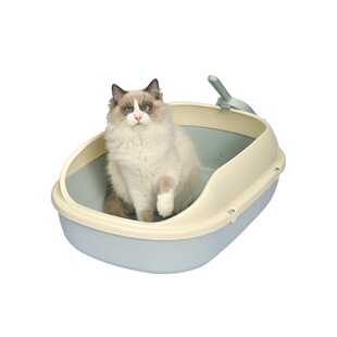 捣蛋鬼巨大猫砂盆全开放超大号半封闭猫厕所防外溅猫砂盘猫咪用品
