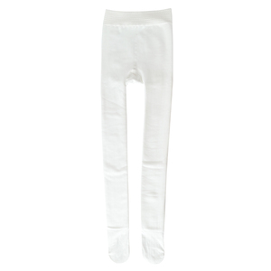 日系秋冬款加厚保暖白色连裤袜加绒奶白色丝袜女显瘦踩脚打底裤袜