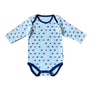 秋冬季出口日本男女宝宝纯棉长袖连体衣 新生婴儿包屁哈衣爬服