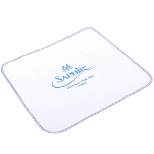 法国saphir莎菲雅清洁护理抛光全棉布擦皮鞋擦包包保养上油棉布