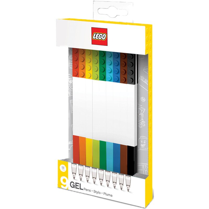 LEGO创意进口文具圆珠笔套装乐高