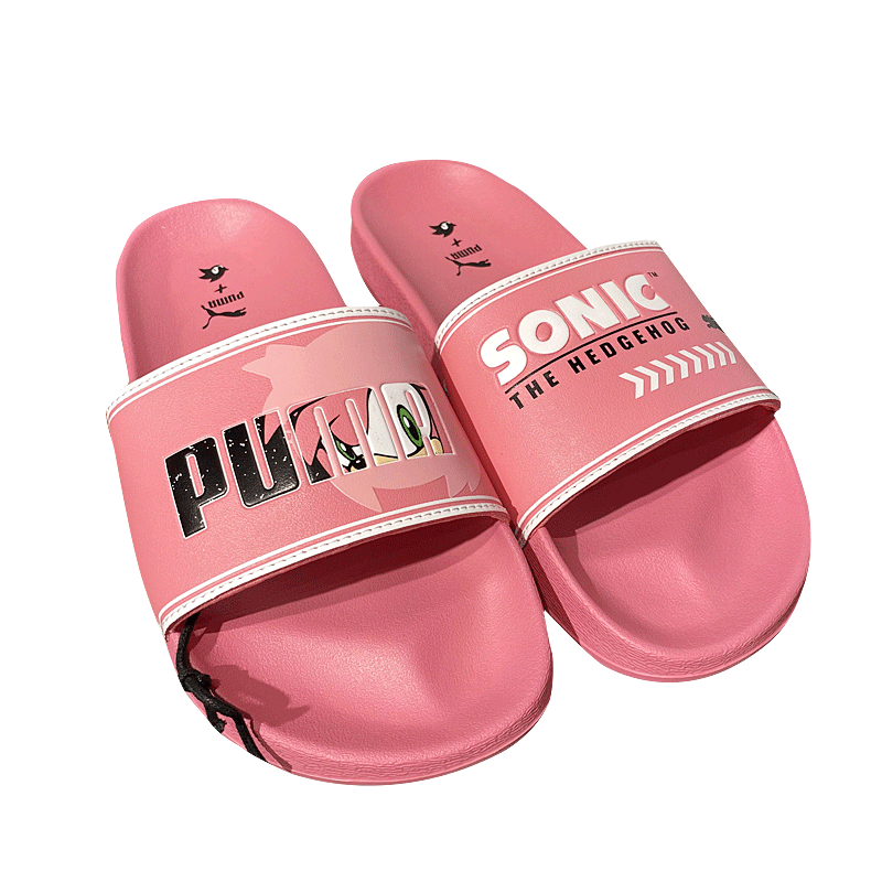 Puma/彪马 索尼克联名新潮男女同款情侣拖鞋休闲沙滩鞋 372342