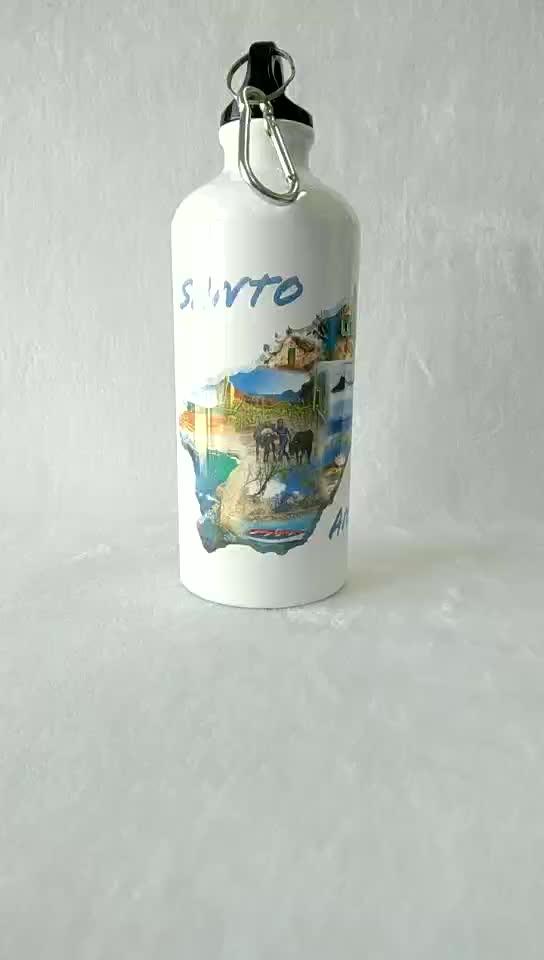 Sublimation 600ml Aluminum Water Bottles,Heat Transfer Printing
