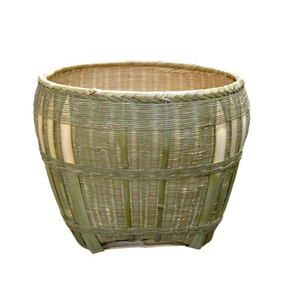 湘西纯手工竹编箩筐配套展架囍