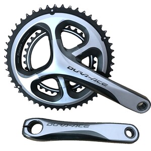 Tiagra 4700牙盘秒变da shi mano Dura-Ace 9000牙盘曲柄贴纸