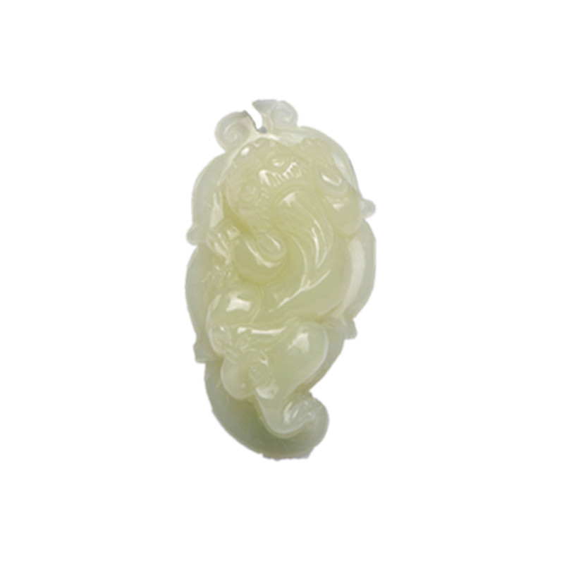 正品天然翡翠貔貅吊坠a货玉坠