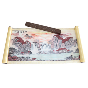 宝合蔚县剪纸多层套色立体剪纸装饰画办公室装饰创新礼品鸿运当头