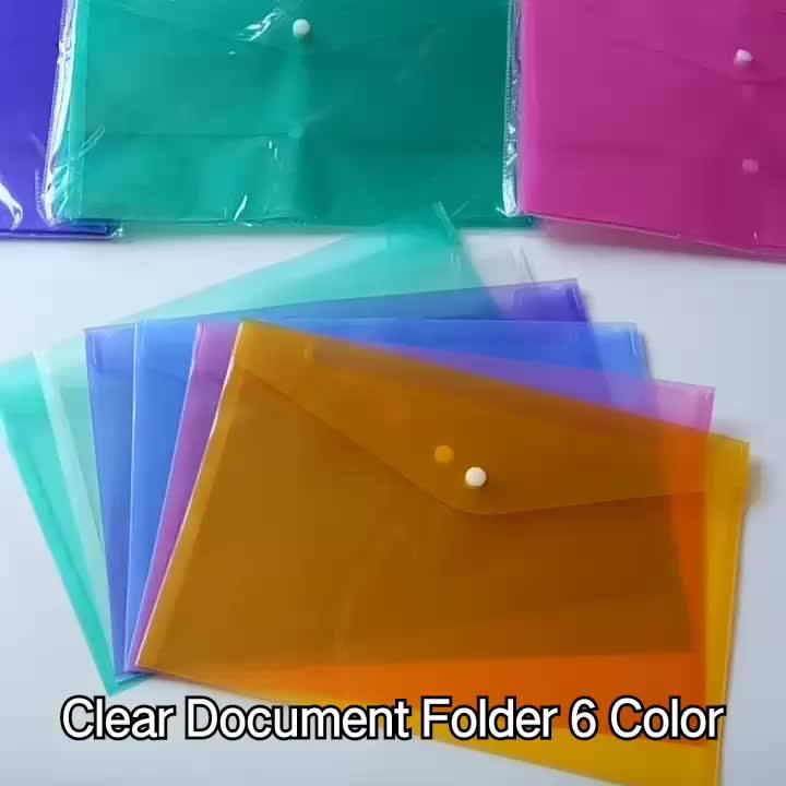Premium Quality A4 Poly Envelope Factory Wholesale Clear Document