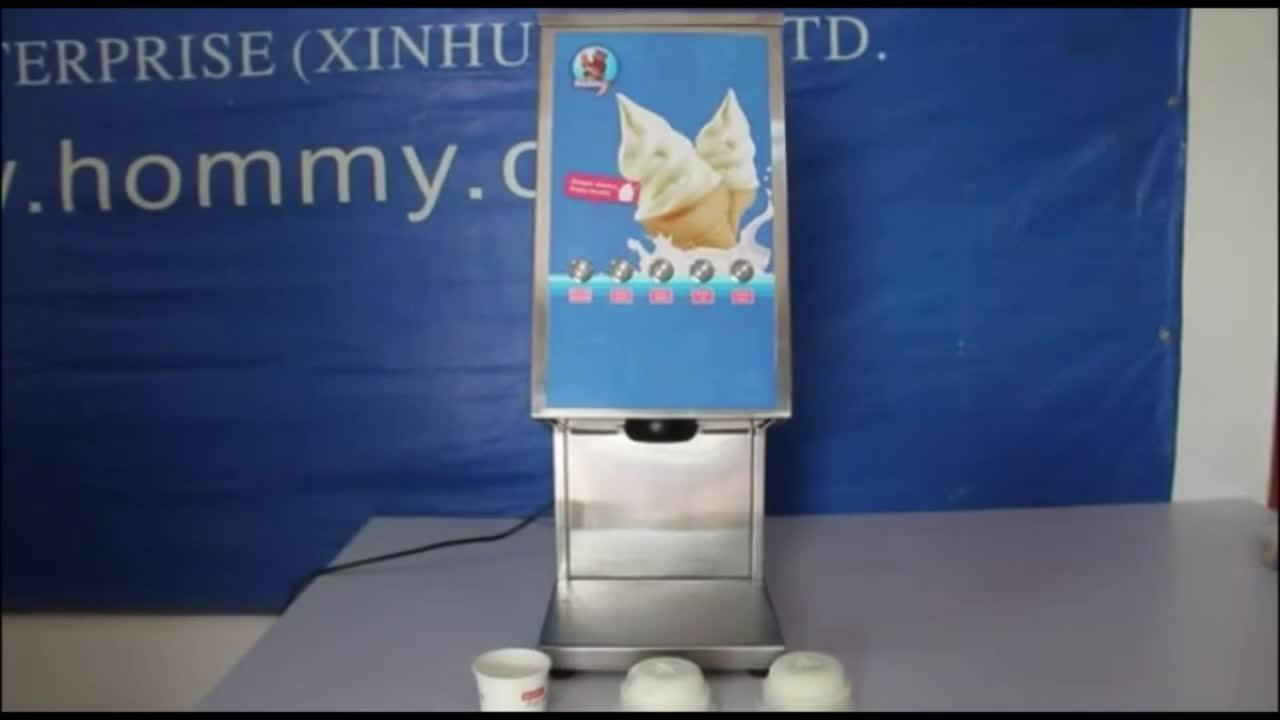 pod based ice cream machine
