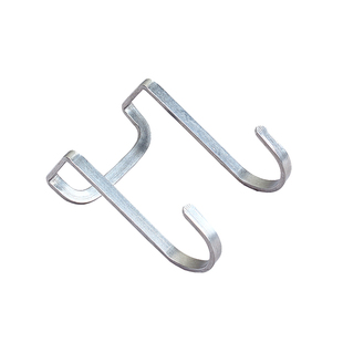 304不锈钢s型挂钩 柜门s钩壁挂浴室厨房S形挂钩门后s勾免钉小钩子