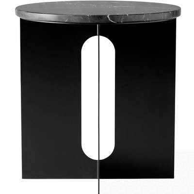 现货丹麦进口大理石金属北欧角几