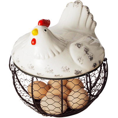 厨房装饰鸡蛋篮子收纳篮