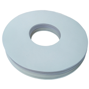 包邮 现货胶带隔离垫圈 双面离型防粘纸 同心圆垫片 特价1000片