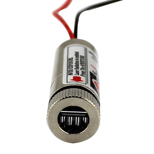 激光头 5mW 可调焦距十字激光头 一字激光 diy工业激光头 点状