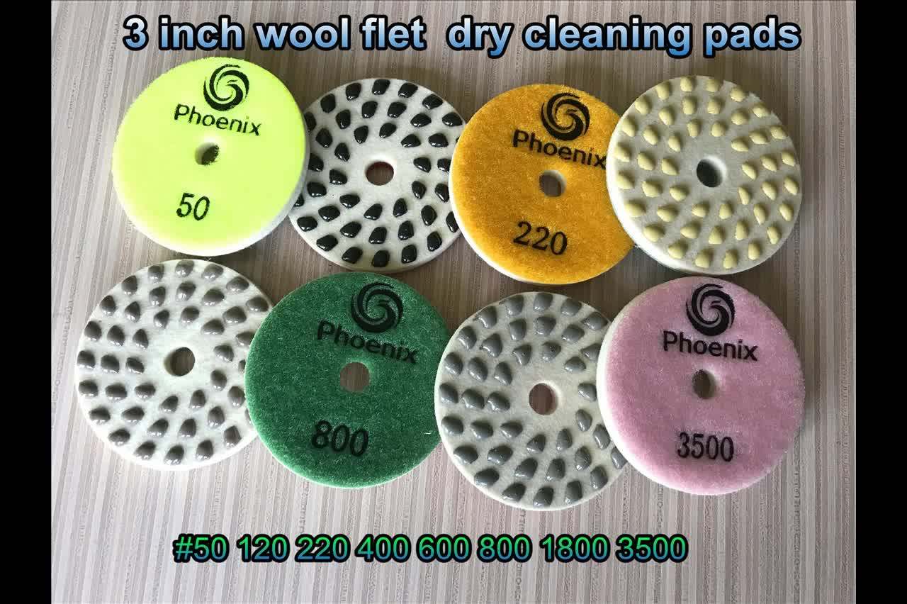 Wool Felt 7 Inch Diamond Polishing Pads For Concrete Buy 7 Inch