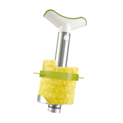 荷兰Vacu Vin菠萝去皮器削皮刀 进口不锈钢菠萝刨 削菠萝刀神器