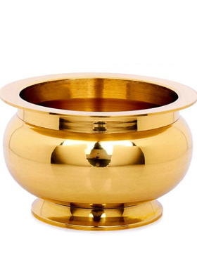 纯铜香炉供佛家用佛堂烧香炉小号