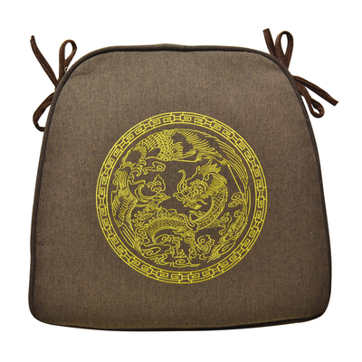 瑞梦喜中式实木餐椅垫加厚防滑